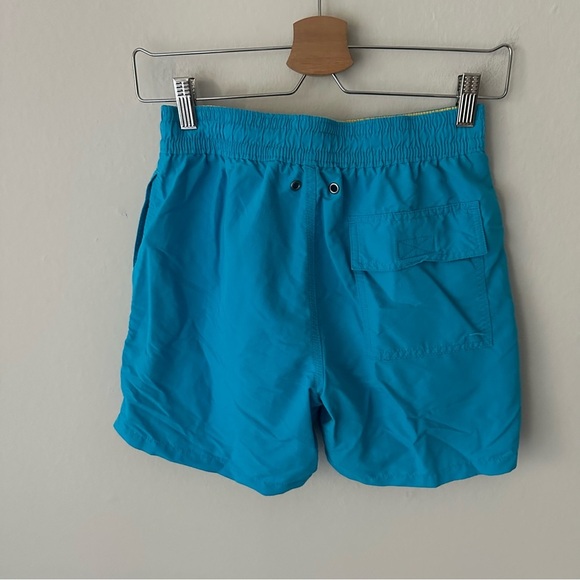 Polo Ralph Lauren Mens Lined Swim Trunks - Blue/Yellow XS - Picture 8 of 9